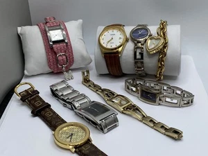 GUESS ASSORTED MODELS His/Hers Stainless Steel Watch Lot of 8 - Picture 1 of 9