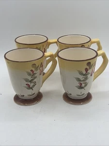 Better Homes and Gardens Tuscan Retreat 4er Set Kaffeetassen - Bild 1 von 6