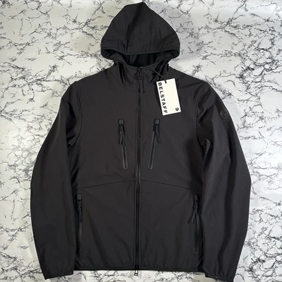 Chaqueta BELSTAFF Para Hombres Negra Headway Soft Shell TALLA UK36 IT46 PEQUEÑA NUEVA CON ETIQUETAS Foto 1 de 4