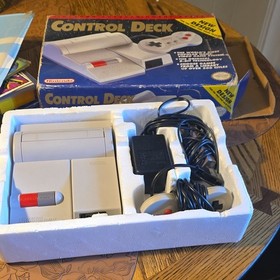 Nintendo NES-101 NES Control Deck Console w/ Controllers, Power Adapter, Box