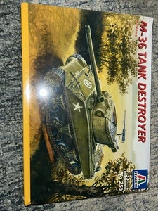 Sealed M-36 Tank Destroyer by Italeri  in 1/35 scale - Picture 1 of 3