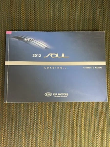2012 Kia Soul Owners Manual OEM - Bild 1 von 1