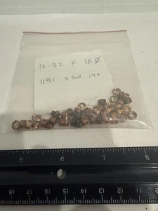 New Qty (20) 10-32 X .190” (1D) Bronze Helicoils, Free Running, 1191-03BN190 - Picture 1 of 4