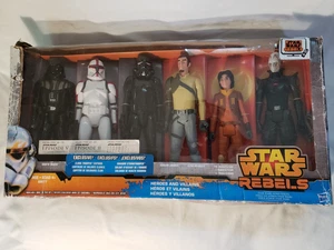 NIB Disney Hasbro Star Wars Rebels Heroes & Villains 12" Action Figures A9677 - Picture 1 of 8