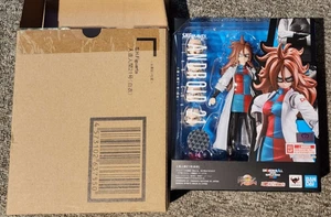S.H. Abrigo de laboratorio Figuarts Dragon Ball FighterZ Android 21 exclusivo Bandai NUEVO - Imagen 1 de 2