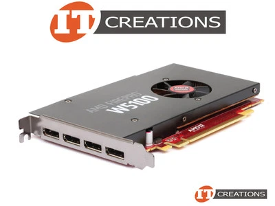 AMD FIREPRO W5100 GRAPHICS CARD 4GB 768 STREAM PROCESSORS W2C47 - Image 1 of 3