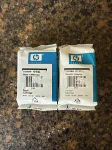 HP 61XL Black & 61XL Tri Color Combo Oryginalne wkłady atramentowe OEM Exp 2020 - Zdjęcie 1 z 2