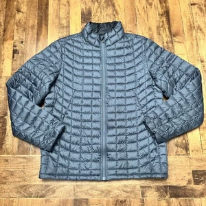 Giacca imbottita trapuntata Ben Sherman uomo M grigia cappotto leggero full zip B3 - Foto 1 di 10