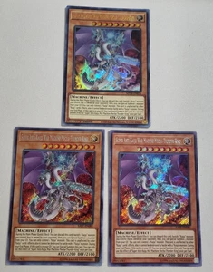 YuGiOh TCG Super Anti-Kaiju Máquina de Guerra Mecha-Thunder-King SAST-EN081 MP20-EN036 - Imagen 1 de 13
