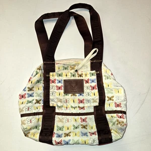 American Eagle Y2K Butterfly Duffle Bag Schultertasche - Bild 1 von 13