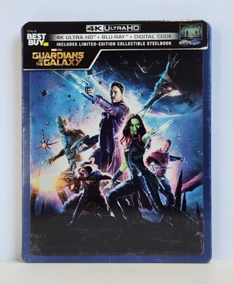 Guardians of the Galaxy (2014) 4K UHD + Blu-ray 2019 Best Buy Limited SteelBook - Image 1 of 4