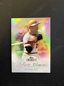 Topps Tribute #91 2012 Roberto Clemente bronce #/299 - Imagen 1 de 2