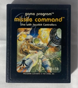 Missile Command (Atari 2600, 1981 CX2638) Cartridge Only – Authentic - Picture 1 of 4