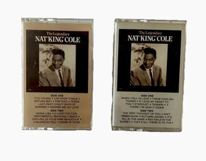 The Legendary Nat "King" Cole Cassette Set VG+ Capitol Records Pop Vocal Jazz - Picture 1 of 13