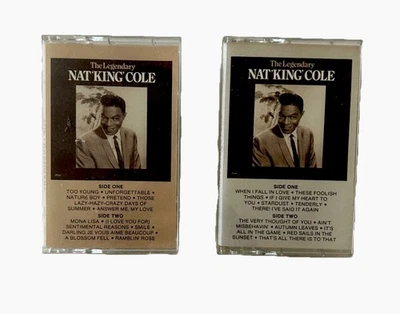 The Legendary Nat "King" Cole Cassette Set VG+ Capitol Records Pop Vocal Jazz - Image 1 of 4