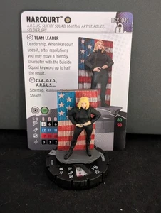 DC Heroclix Harcourt #DCX-021 w/ Card Iconix On the Wings of Eagly Peacemaker - Picture 1 of 1