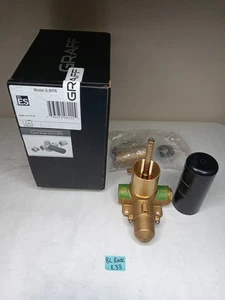 Graff G-8076 3/4” Concealed Stop and Volume Control Valve w/ Pass Through - Picture 1 of 8