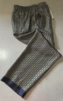 Gucci Men Drawstring Dress Pants Navy/Multi 32 US/48 Eu New $1650 - Image 1 of 4