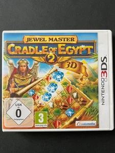 Nintendo 3DS Jewel Master: Cradle of Egypt 2 con instrucciones y funda como nueva - Imagen 1 de 3
