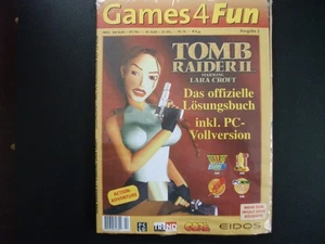 TOMB RAIDER 2 + LÖSUNGSBUCH +  PC VOLLVERSION + SCREENSHOTS ORIGINALVERPACKT !!! - Bild 1 von 2
