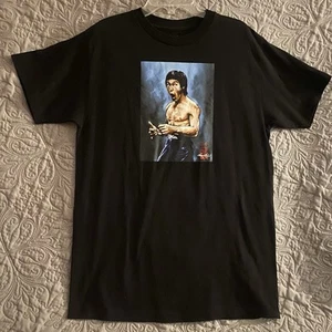 DGK Bruce Lee Martial Artist "Be Water My Friend" Quote T-Shirt Size Medium - Picture 1 of 3