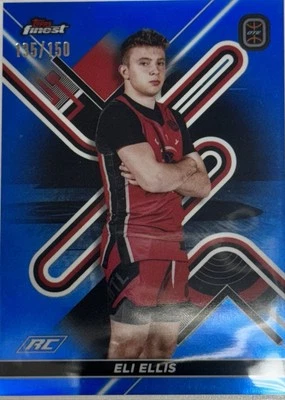 2022-23 Topps Finest OTE Overtime Elite - Eli Ellis #71 Blue Refractor /150 (RC) - Image 1 of 2
