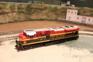 KCS Kansas City Southern Athearn Genesis SD70ACe #4158 DCC Ready in HO Scale - Picture 1 of 15