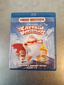 Captain Underpants: The First Epic Movie Blu-ray & DVD Dreamworks Hero Edition - Picture 1 of 5