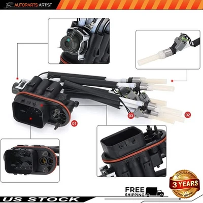 12568332 INYECTOR ARAÑA COMBUSTIBLE CENTRAL CON SOPORTE PARA CHEVORET GMC ISUZU 4.3L V6 Foto 1 de 4