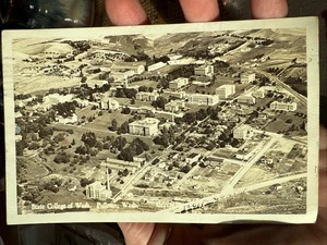 1943 RPPC State College Of Washington Aerial View - Picture 1 of 2