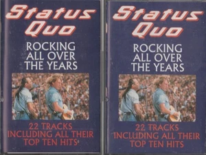 Status Quo 'Rocking All Over The Years' Double Cassette Album (1990) - Picture 1 of 2