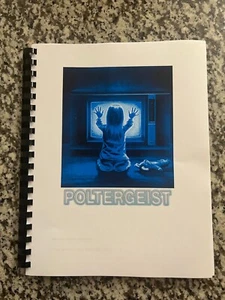 Guión de película de terror Poltergeist reimpresión guión completo - Imagen 1 de 3