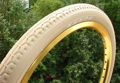 20" x 1,75 Fahrrad Reifen Kenda creme 47-406 mm, Neuware