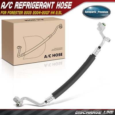 Manguera de descarga de refrigerante de aire acondicionado para Subaru Forester 2003-2007 H4 2,5 L a 04/2007 Foto 1 de 4