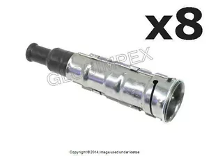 Mercedes r107 w108 Spark Plug Connector Set of 8 BERU OEM +1 YEAR WARRANTY - Picture 1 of 1