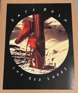 Kate Bush - Los Zapatos Rojos RARO Promo Doble Cara Marketing Slick '93 - Imagen 1 de 2