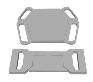 Sabine Wren Belt Buckles Cosplay Prop Star Wars Reproduction Plastic - Picture 1 of 13