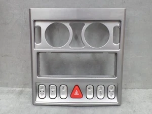 GENUINE CHRYSLER CROSSFIRE HEATED SEAT HAZARD SWITCH RADIO SURROUND TRIM PANEL - Picture 1 of 10