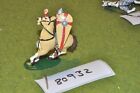 54mm medieval / white tower -1 men at arms mounted robin hood series- cav(80932)