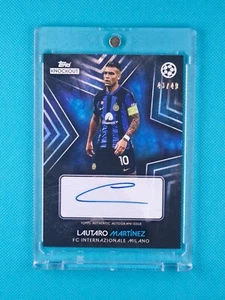 Topps Knockout 2024 Lautaro Martinez /49 Auto - Bild 1 von 2