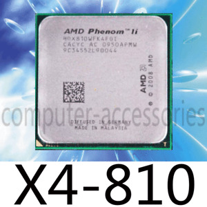 AMD Phenom II X4 810 2.6 GHz 4 CORE 4 MB Socket AM3 95W CPU Prozessor