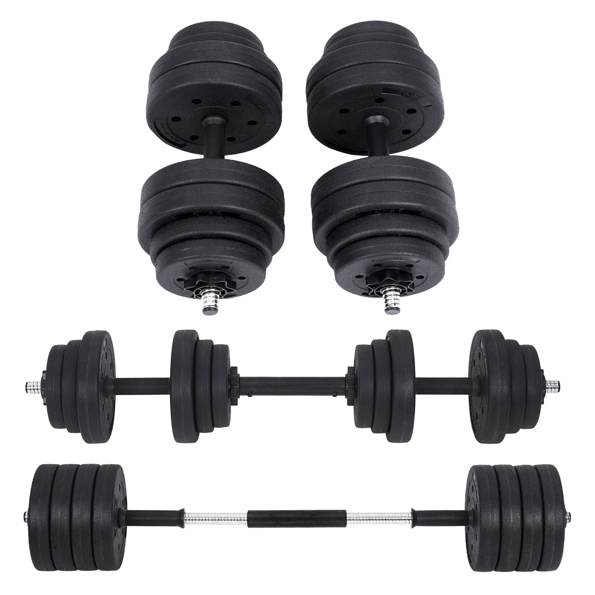 Hantel Set 30 Kg Hantelset 20 Kg Von ArtSport – Kurzhanteln Mit Scheiben & Stangen Fürs Homegym Hantelscheiben 40 Kg