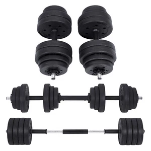 30kg Set Hantel Kurzhanteln Gewichte Hantelset Workout Fitness Training SYL30HBK - Bild 1 von 9