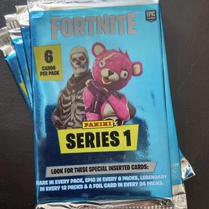 x10 Panini Fortnite Series 1 Trading Card Packs (60 Trading Cards ) Black Knight - Picture 1 of 3
