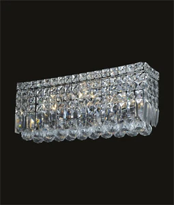 lighting fixture 4 Light crystal wall sconce, W;18''xH;6.5''xE;4.5' - Picture 1 of 1