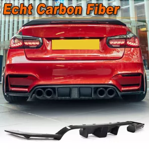Difusor de carbono difusor trasero faldón trasero se adapta a BMW F80 M3 F82 F83 M4 2014-19 - Imagen 1 de 12