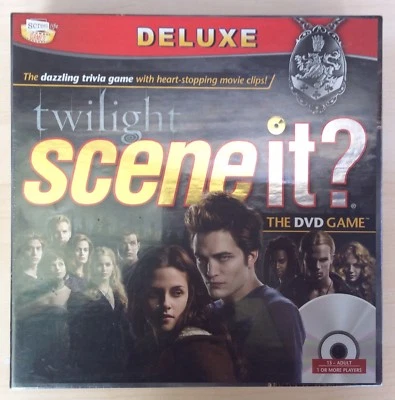 Deluxe Twilight Scene It DVD Game Christmas Gift  Factory Sealed NEW - Image 1 of 4