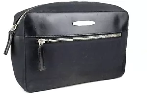 Salvatore Ferragamo Secondary Handbag Accessories Clutch Bag Black Used Italy - Picture 1 of 12