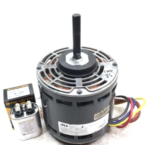 Emerson K55HXDJR-6910 Blower Motor D340085P02 115V 1/2HP 1075/4SPD used #CMP85 - Picture 1 of 4