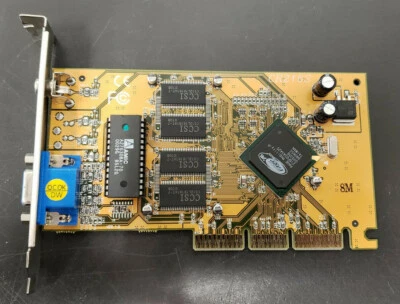 ATI Rage CR216S AGP VGA 8MB Video Card - Tested Working - Image 1 of 3